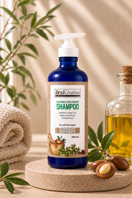 BM Kératine Cleansing & Replenishing Shampoo – 500 ml