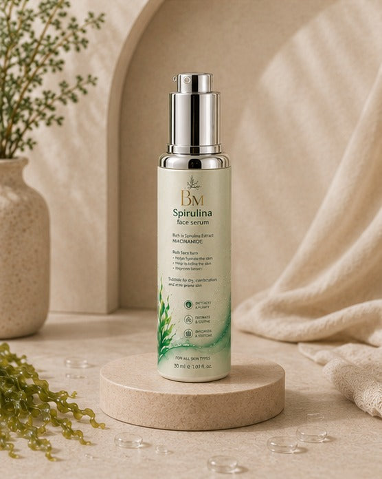 BM Spirulina Face Serum – 30 ml